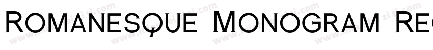 Romanesque Monogram Regular字体转换